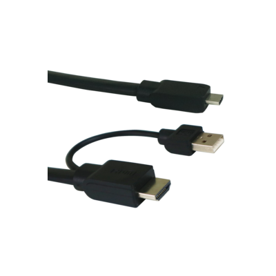 On-Lap 1305 proprietary Micro-HDMI and USB-A Cable (1.2m) - Beyond Geek