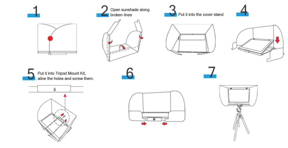 On-Lap 1101 Sunshade - Beyond Geek