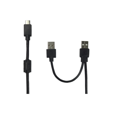 USB-A to USB-C power and touch signal cable