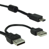 USB-A to USB-C power and touch signal cable